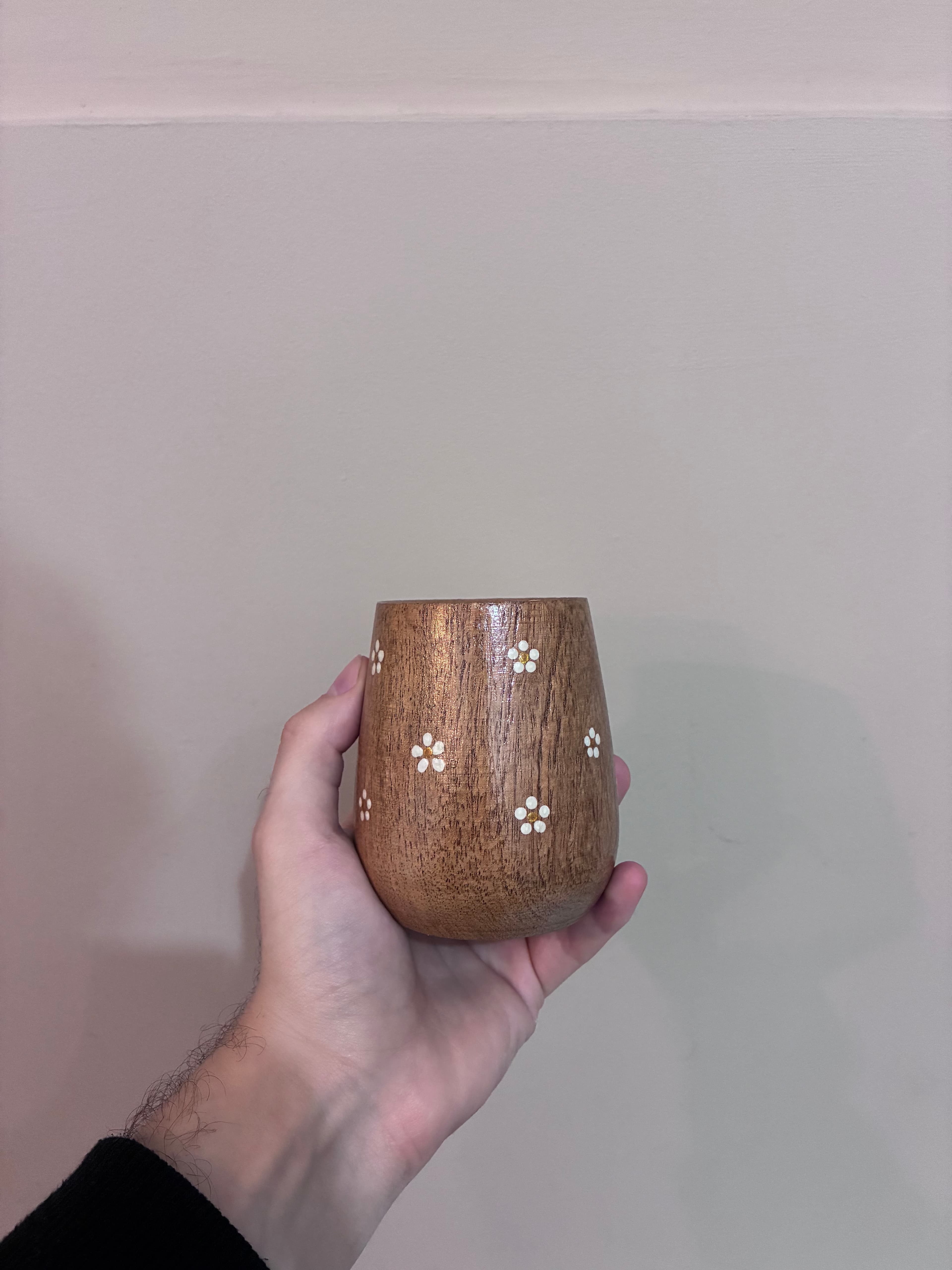 Mate Algarrobo con Diseño 1